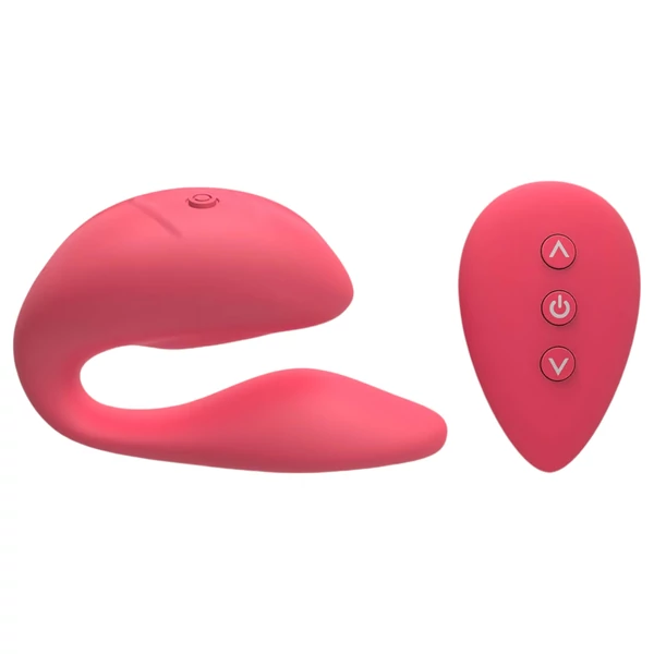 Cotoxo Cupid 2 - távirányítós párvibrátor (piros)