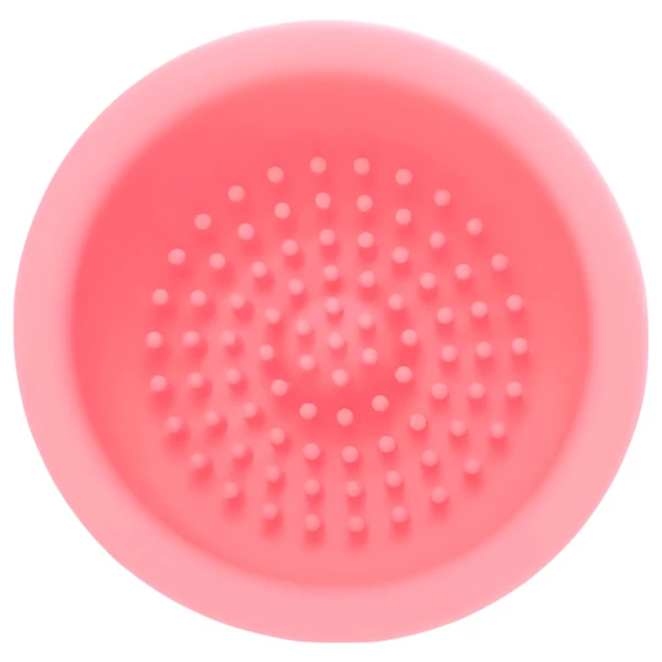 Sunfo - akkus mell vibrátor (pink)