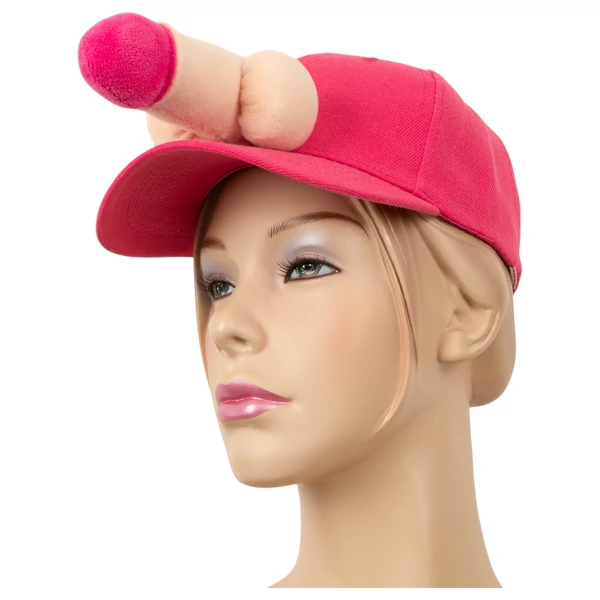 Péniszes baseball sapka (pink)