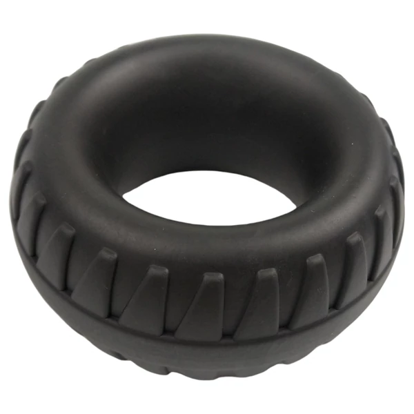 Pulselock Oak - extra vastag szilikon péniszgyűrű (fekete) - 40mm