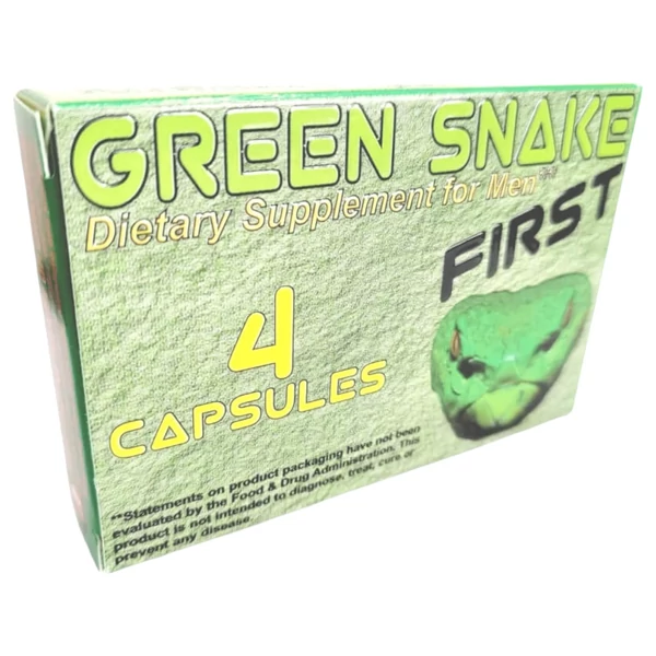 Green Snake First - étrend-kiegészítő kapszula férfiaknak (4db)