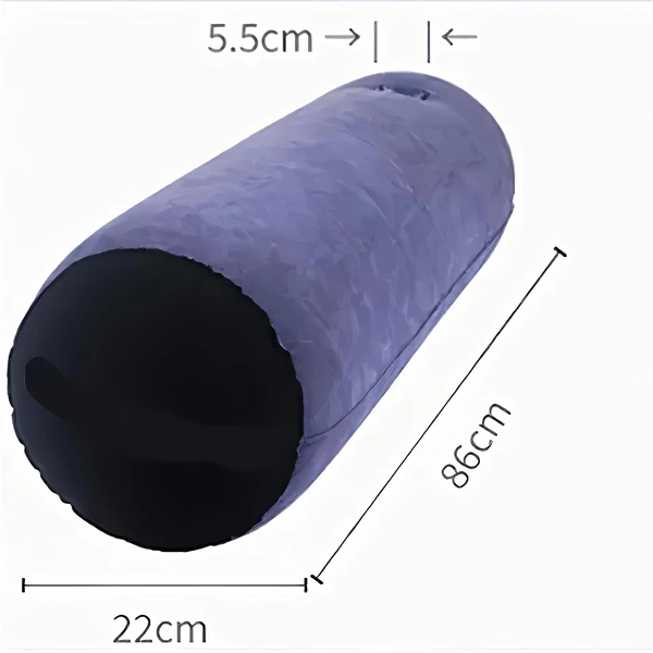 Desirel Magic Pillow - felfújható szexpárna - hengeres (lila)