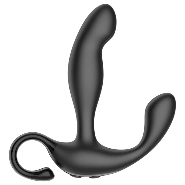 Funny Me Finger Wiggle - rádiós prosztata vibrátor (fekete)