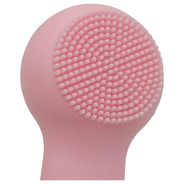 FaceClean - akkus, vízálló arc masszírozó készülék (pink)