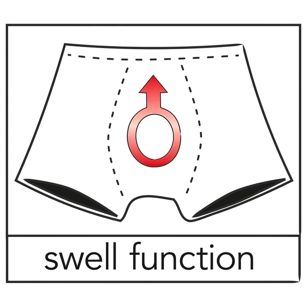 Svenjoyment - Lepatentolható tanga férfiaknak (fekete)