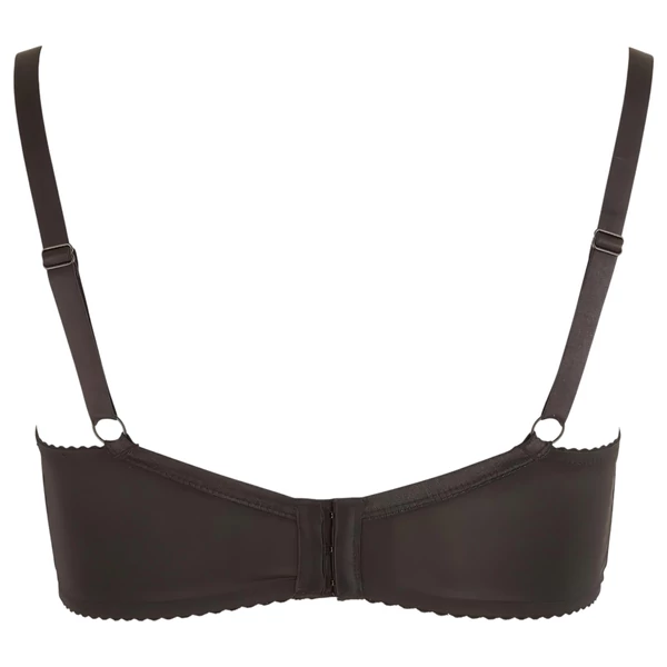 Cottelli Plus Size - merevített mellemelő (fekete)