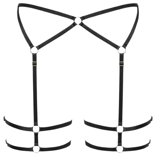 Cottelli - vékony testhám alsó (fekete)