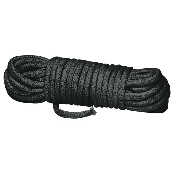 Shibari Rope - bondage kötél (3 m, fekete)