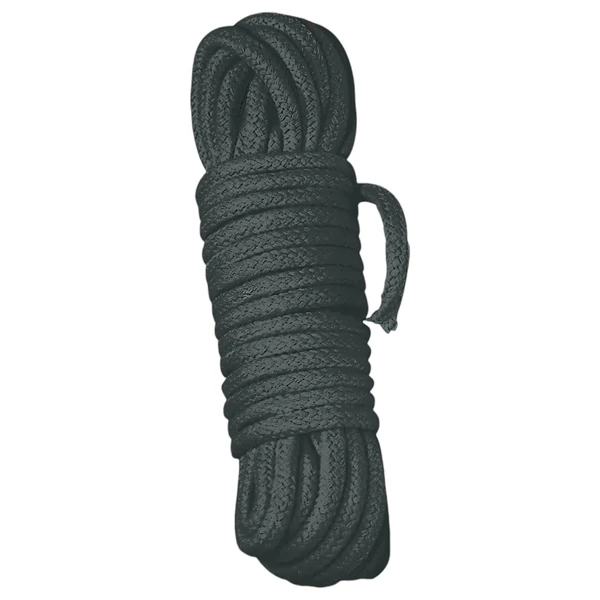 Shibari Rope - bondage kötél (3 m, fekete)