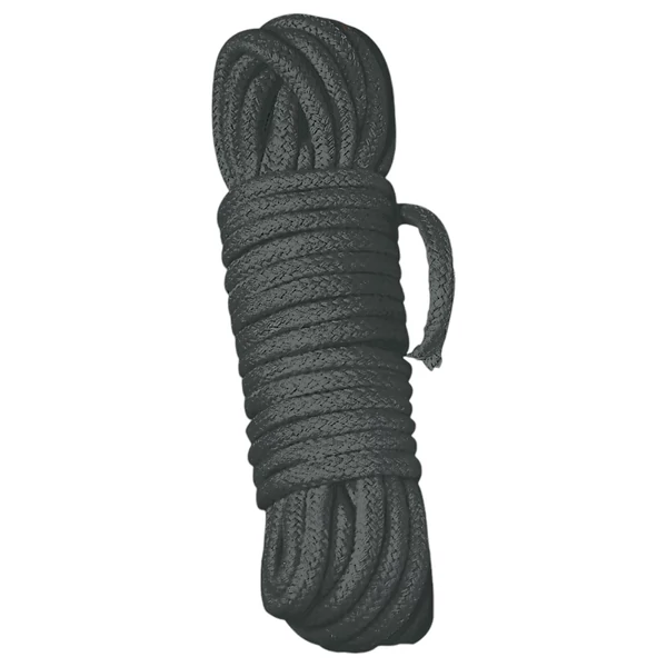 Shibari Rope - bondage kötél (7 m, fekete)