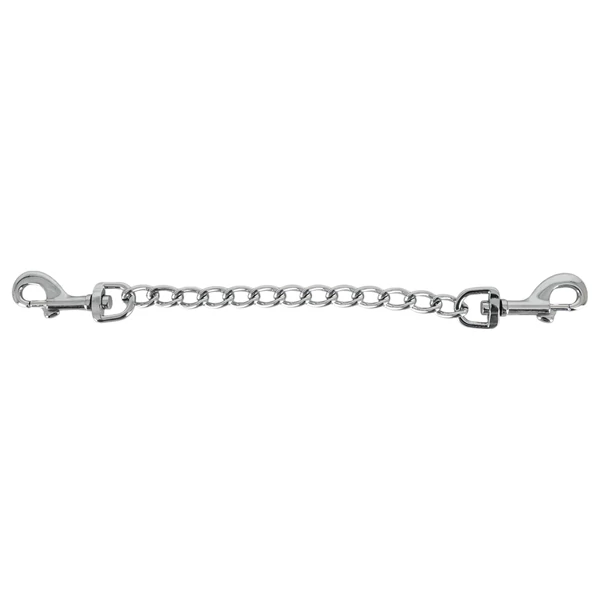 ZADO - dupla fém karabiner és lánc (15 cm)