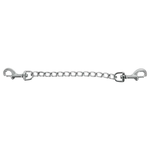 ZADO - dupla fém karabiner és lánc (15 cm)
