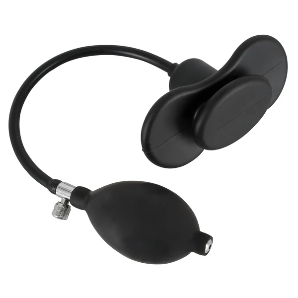 Bad Kitty - pumpálható száj pecek (fekete)