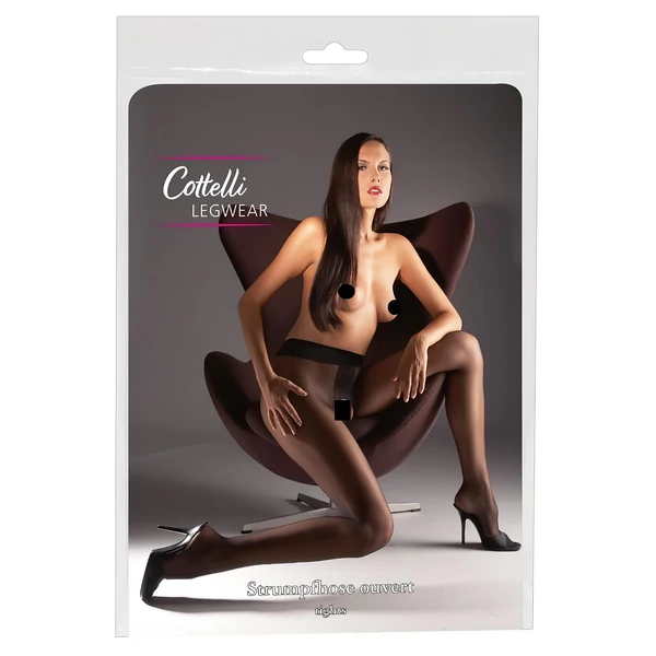 Cottelli - Szaténos szex harisnya
