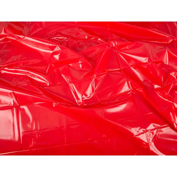 Fetish - Lakk lepedő - 200x220 cm (piros)
