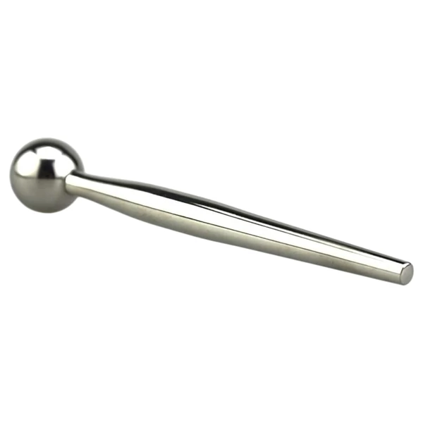 FukR - fém, gömbös dilátor - 8 cm (ezüst)