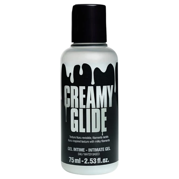 Creamy Glide - vízbázisú műsperma síkosító és masszázs gél (75 ml)