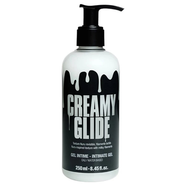 Creamy Glide - vízbázisú műsperma síkosító és masszázs gél (250 ml)