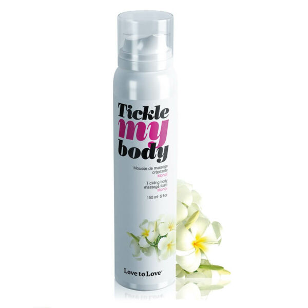 Tickle my body - masszázs hab - monoi virág (150ml)
