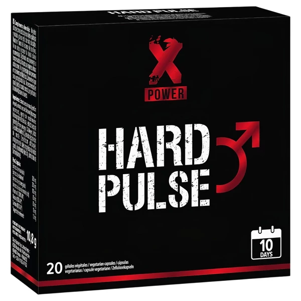 XPOWER Hard Pulse - étrend-kiegészítő kapszula férfiaknak (20 db)