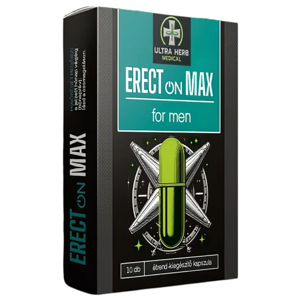 ErectOn Max - étrend kiegészítő kapszula férfiaknak (10 db)