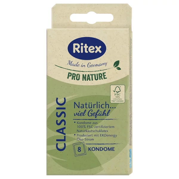 RITEX Pro Nature Classic - óvszer (8db)