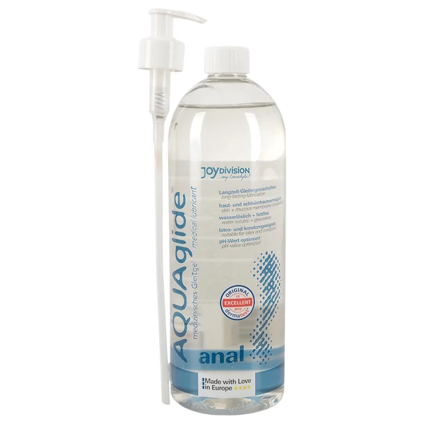 AQUAglide - vízbázisú anál síkosító (1000 ml)
