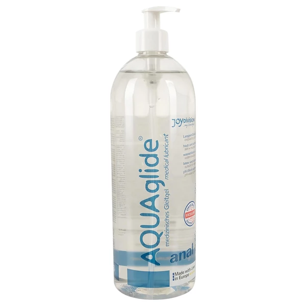 AQUAglide - vízbázisú anál síkosító (1000 ml)