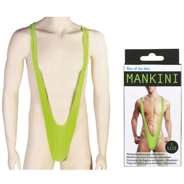 Out of The blue - mankini, férfi sling fürdőruha (zöld)