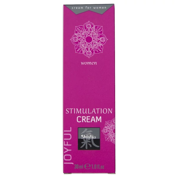 HOT Shiatsu Joyful - stimuláló krém nőknek (30 ml)