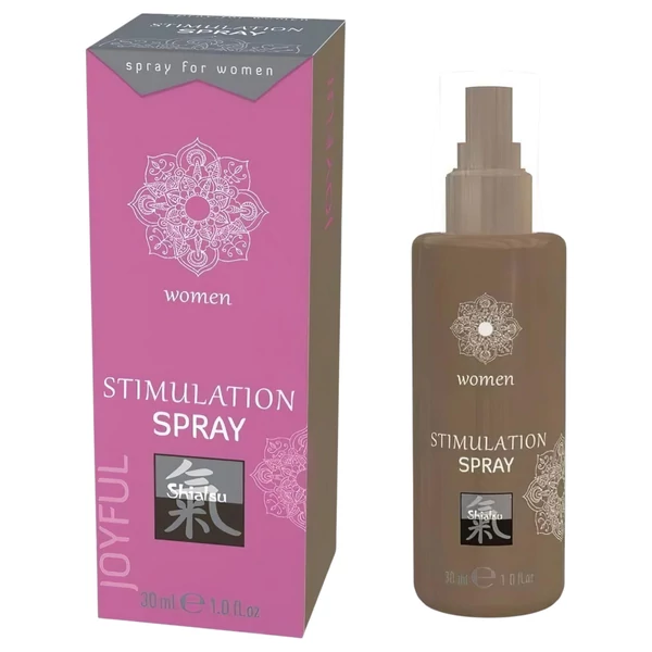 HOT Shiatsu Joyful - stimuláló spray nőknek (30 ml)