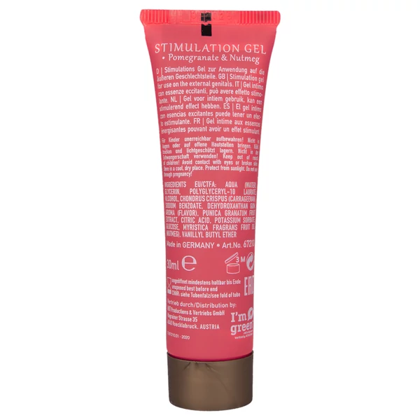 HOT Shiatsu - stimuláló krém nőknek - gránátalma (30 ml)