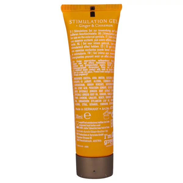 HOT Shiatsu - stimuláló krém nőknek - gyömbér és fahéj (30ml)