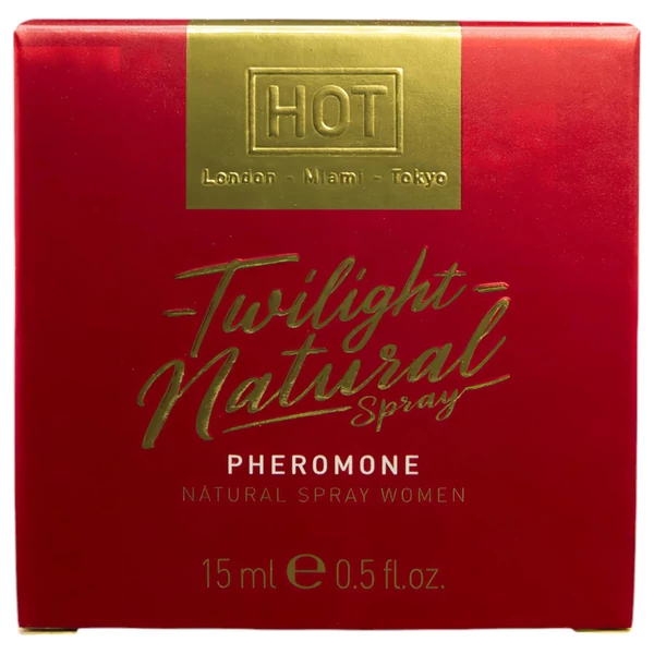 HOT Twilight Natural - feromon parfüm nőknek (15 ml) - illatmentes
