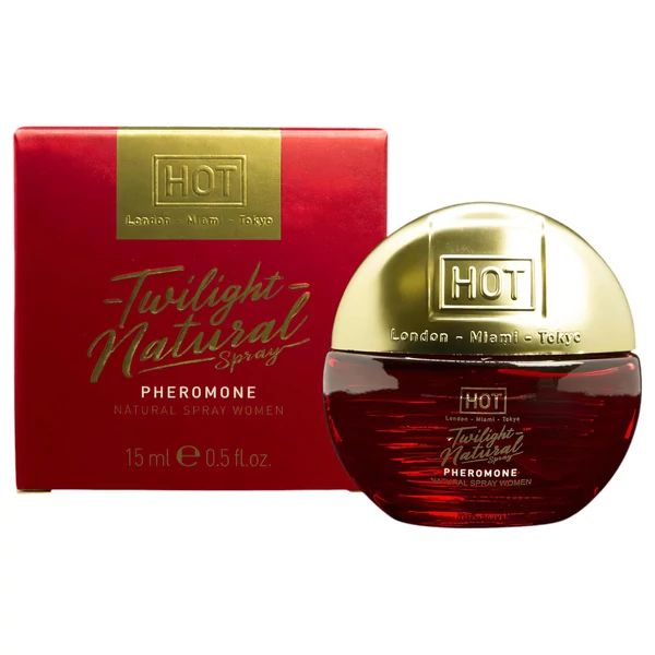 HOT Twilight Natural - feromon parfüm nőknek (15 ml) - illatmentes