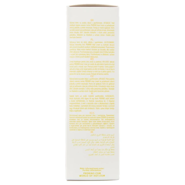 HOT Prorino - anál ápoló krém (100 ml)