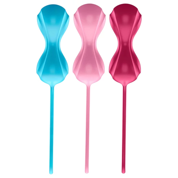 Satisfyer Power Balls - mozgó golyós gésagolyó szett (3 db)
