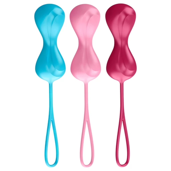Satisfyer Power Balls - mozgó golyós gésagolyó szett (3 db)