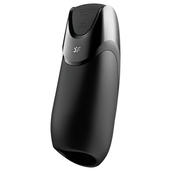 Satisfyer Men - App-vezérelt maszturbátor, férfiaknak (fekete)