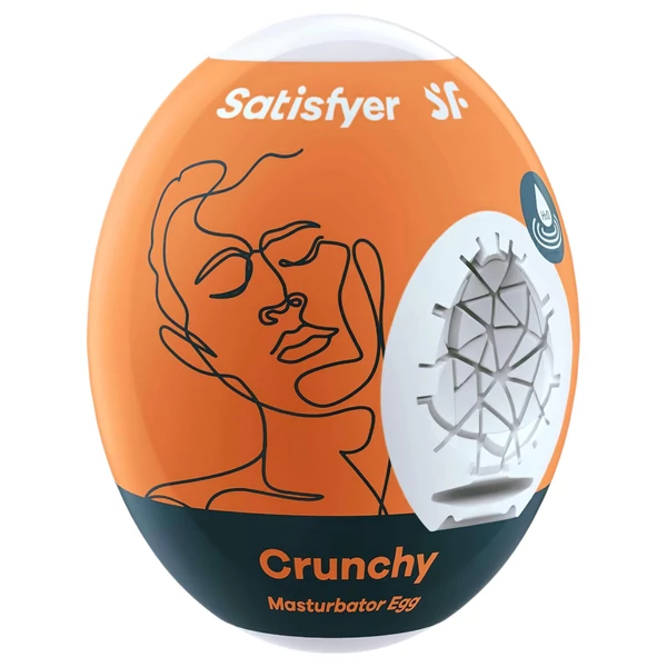 Satisfyer Egg Crunchy - maszturbációs tojás (1db)