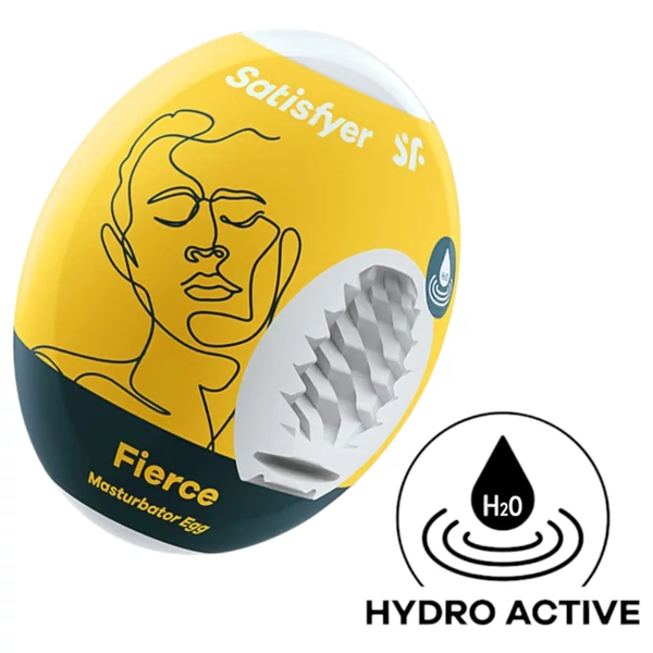 Satisfyer Egg Fierce - tojás maszturbátor (1 db)
