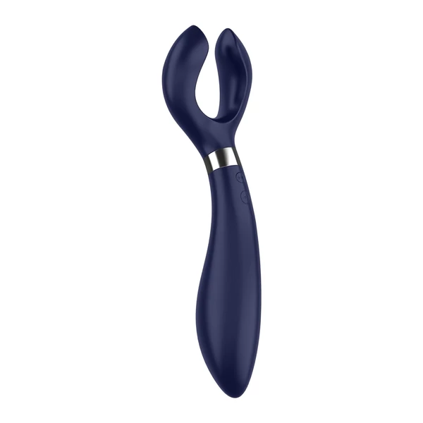 Satisfyer Endless Fun - akkus, vízálló párvibrátor (kék)