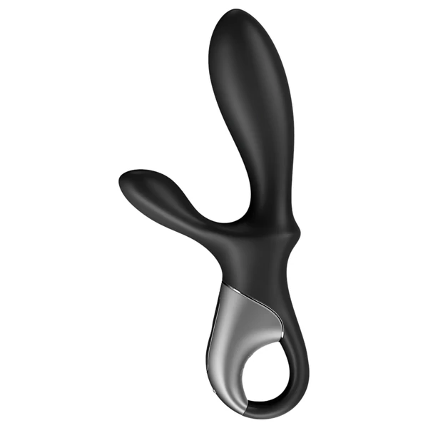 Satisfyer Heat Climax+ - App-vezérelt melegítő análvibrátor (fekete)