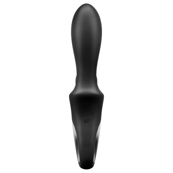 Satisfyer Heat Climax+ - App-vezérelt melegítő análvibrátor (fekete)