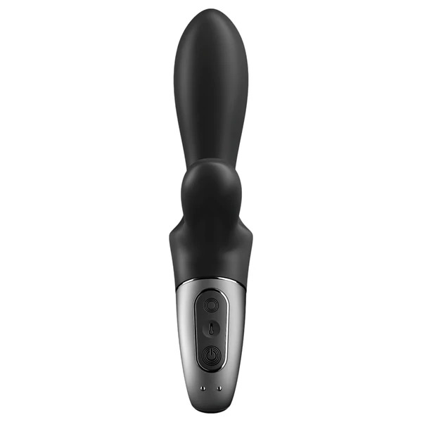Satisfyer Heat Climax+ - App-vezérelt melegítő análvibrátor (fekete)
