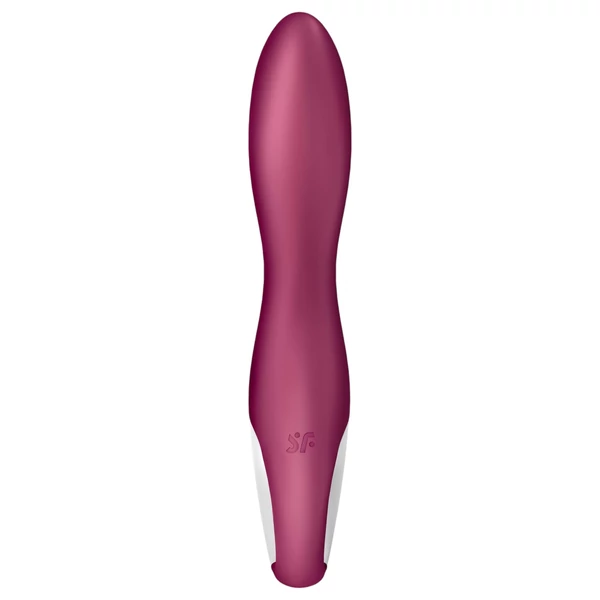 Satisfyer Heated Thrill - App-vezérelt melegítő vibrátor (piros)