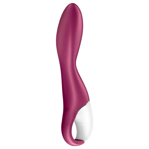 Satisfyer Heated Thrill - App-vezérelt melegítő vibrátor (piros)