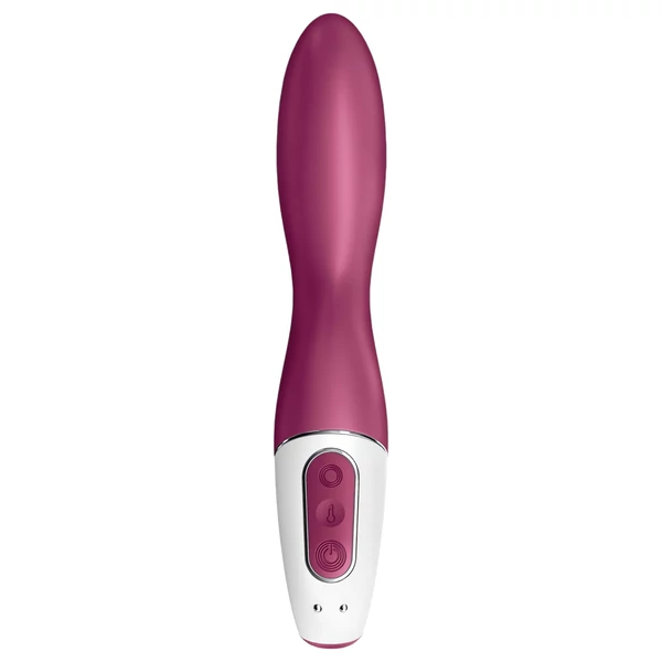 Satisfyer Heated Thrill - App-vezérelt melegítő vibrátor (piros)