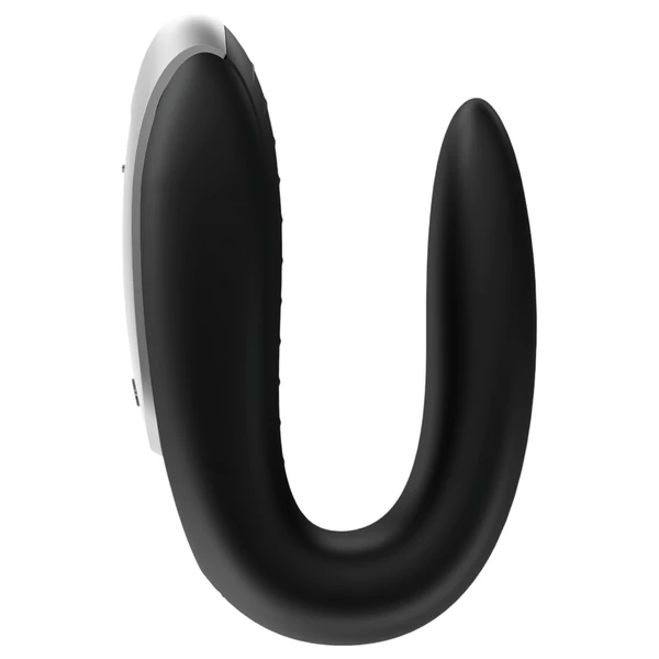 Satisfyer Double Fun - App-vezérelt párvibrátor (fekete)