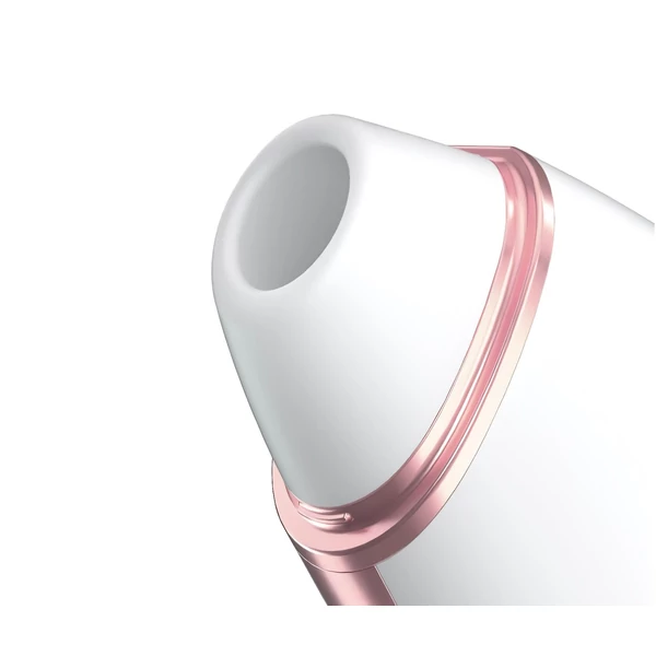 Satisfyer Love Triangle - App-vezérelt léghullámos csiklóizgató (fehér)
